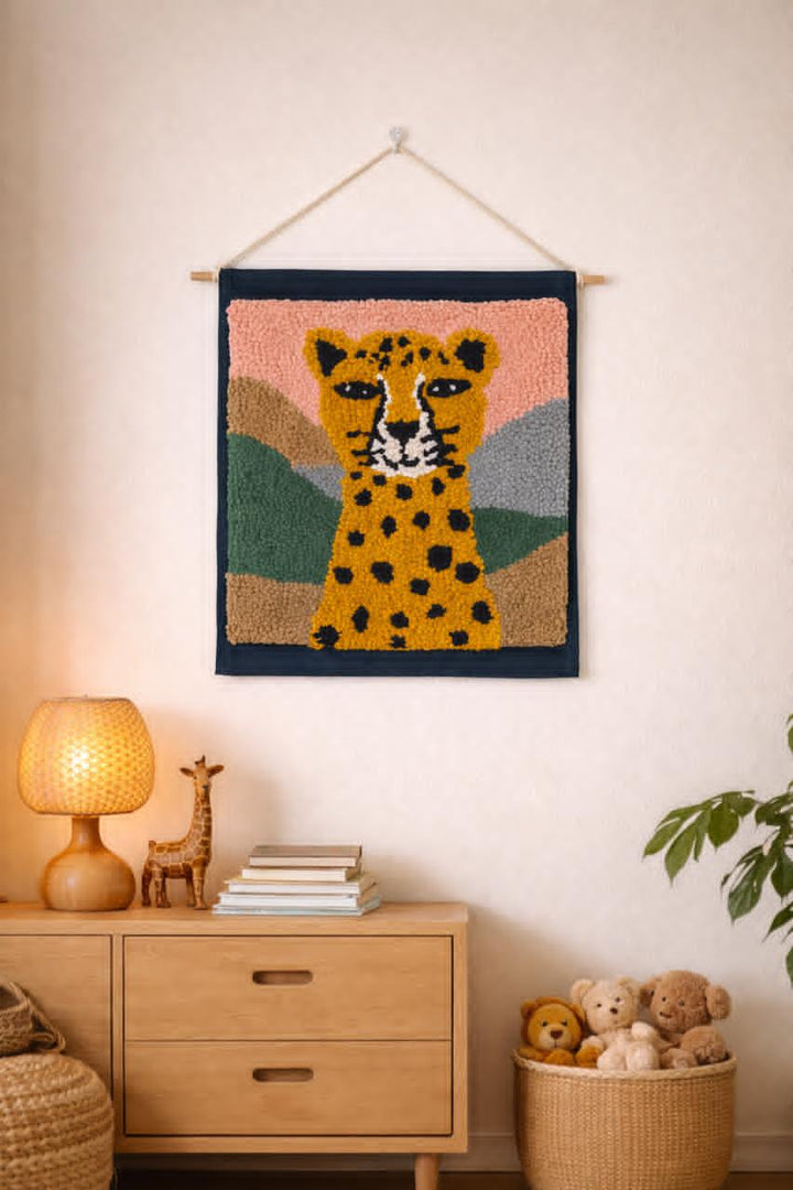 LILLA LEOPARD-Wall Canvas Decor
