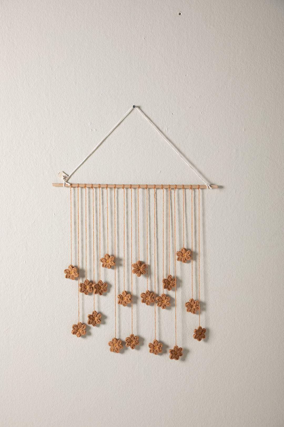 Cotton crochet flower nursery wall decor
