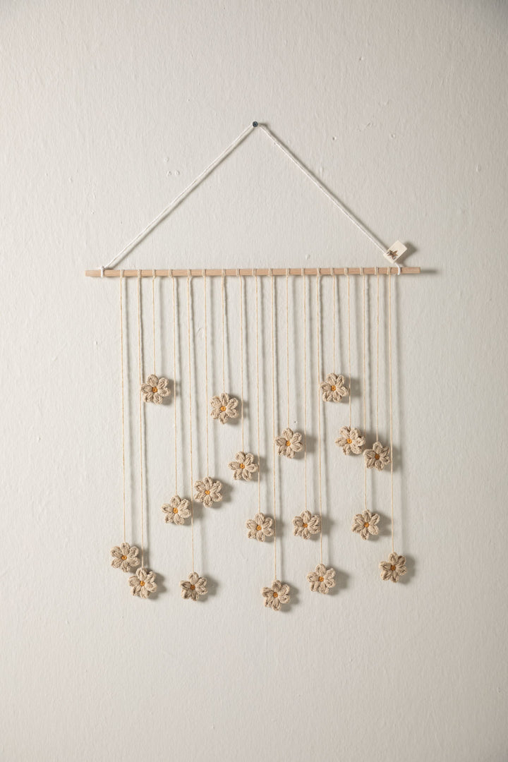 Himmelblom crochet flower wall decor
