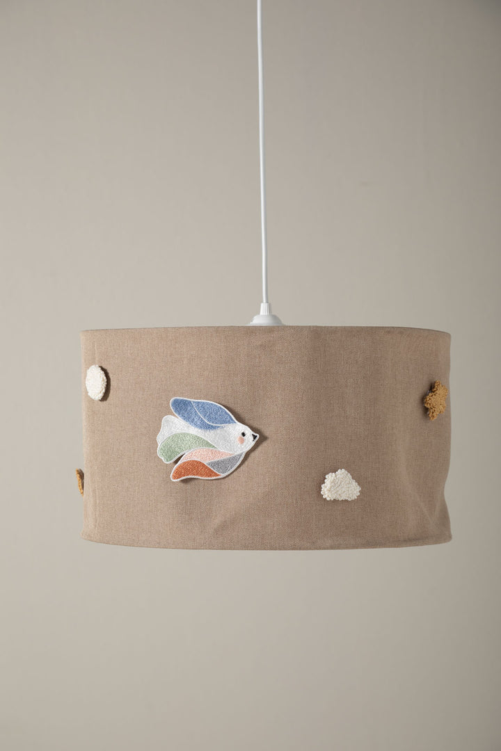  Mix & Match children’s lampshade with Velcro patches