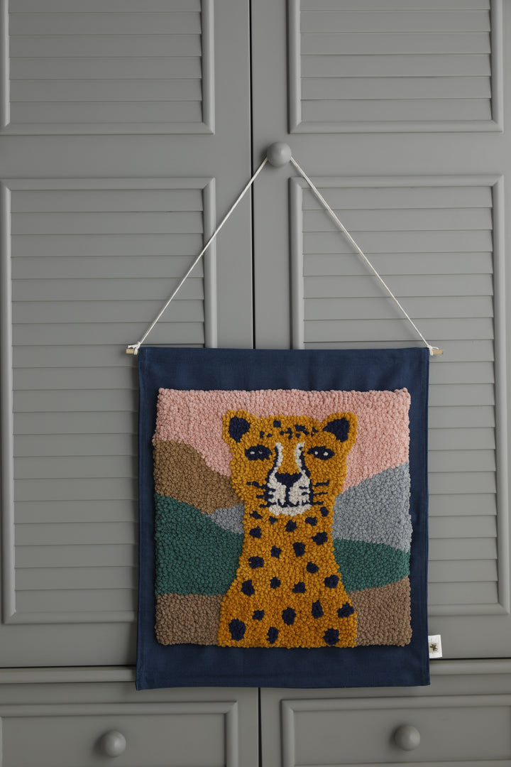 LILLA LEOPARD-Wall Canvas Decor