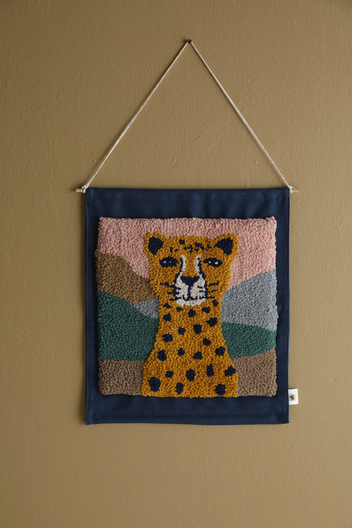 LILLA LEOPARD-Wall Canvas Decor