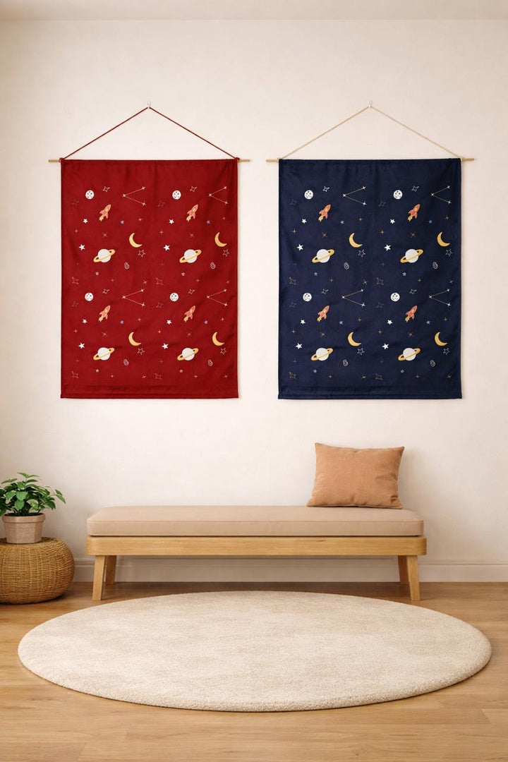 ASTRAL DAWN-Glow in the Dark Wand Canvas Dekor